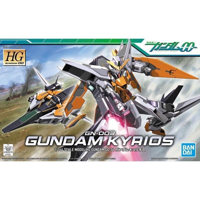 Hàng có sẵn chính hãng Bandai Hàng có sẵn 1 / 144 HG 00-04 OO Gundam Kyrios Lord Angel Gundam