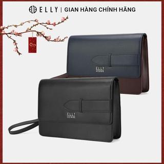   Deal sang chảnh   Túi Clutch nam da thật ELLY HOMME – ECM14 