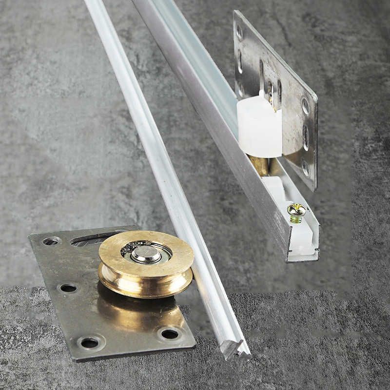 Tủ quần áo Cửa trượt Hướng dẫn cửa trượt Đường ray Cửa trượt Đường ray trượt Cửa gỗ Cửa tủ Đường ray