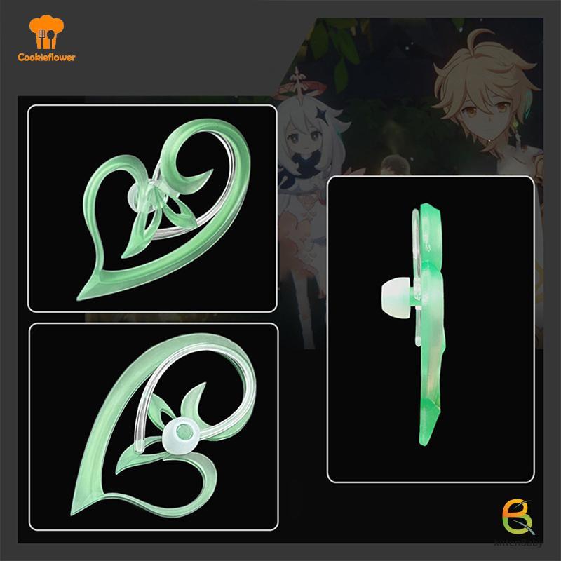[Kitten-t] Akasha Terminal Genshin Impact Game Dạ Quang Cosplay Chống Đỡ Phụ Kiện Vai Trò Chơi Tai Đ