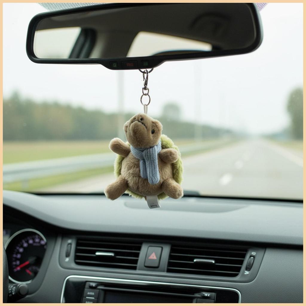 Cho jellycat Móc Khóa Sang Trọng Dễ Thương Mềm Sưu Tập Mặt Dây Chuyền Bông Tuyết Rùa Búp Bê Túi Phụ 