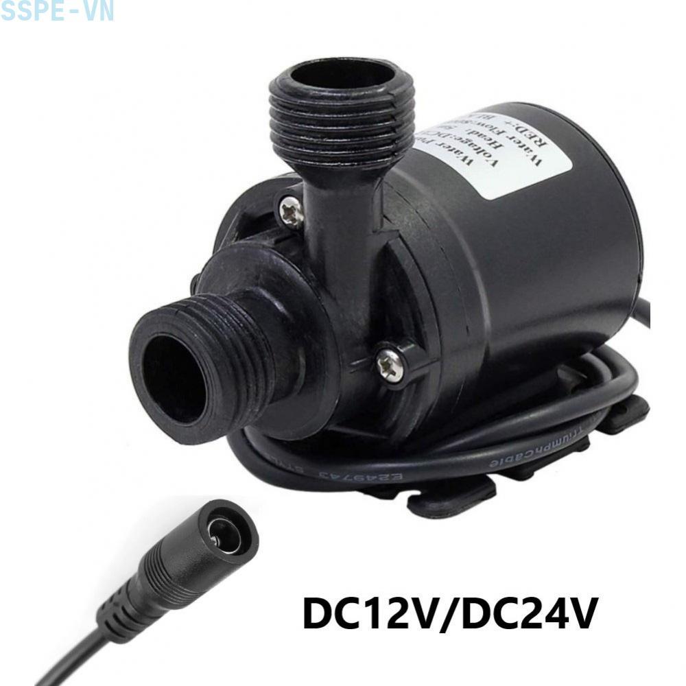 DC Submersible Water Pump Plastic+Metal Compact Structure High Lift Capacity