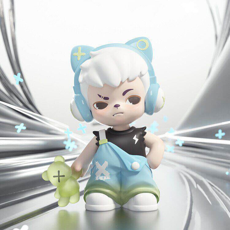 TNT Brother Rayan Time Space Crack mini Series Hộp Bí Ẩn Có Treo Hợp Thời Trang Chơi Móc Khóa Quyến 