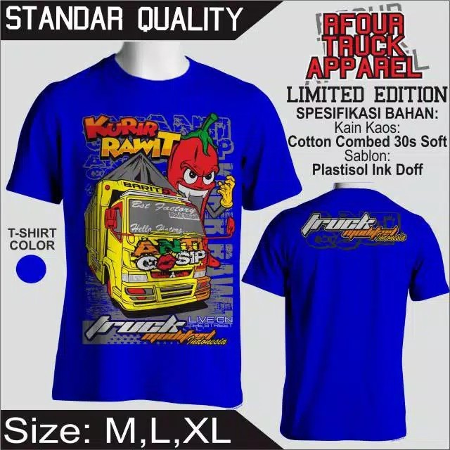 Áo thun xe tải Mania Jersey / Áo thun xe tải mới nhất Jersey / Quần áo Mania xe tải / áo thun