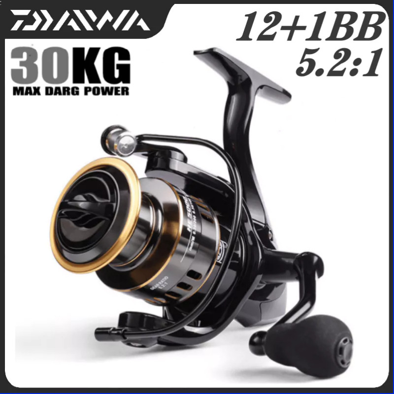 DAIWA Reel Pancing Spinning 5.2:1 high speed Reel fishing reel Gulungan Memancing Mesin Rill Pancing