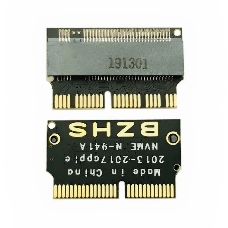 Thẻ chuyển đổi SSD NVMe PCI Express PCIE 2013 2014 2015 sang M.2 cho Macbook Air Pro A1398 A1502 A14