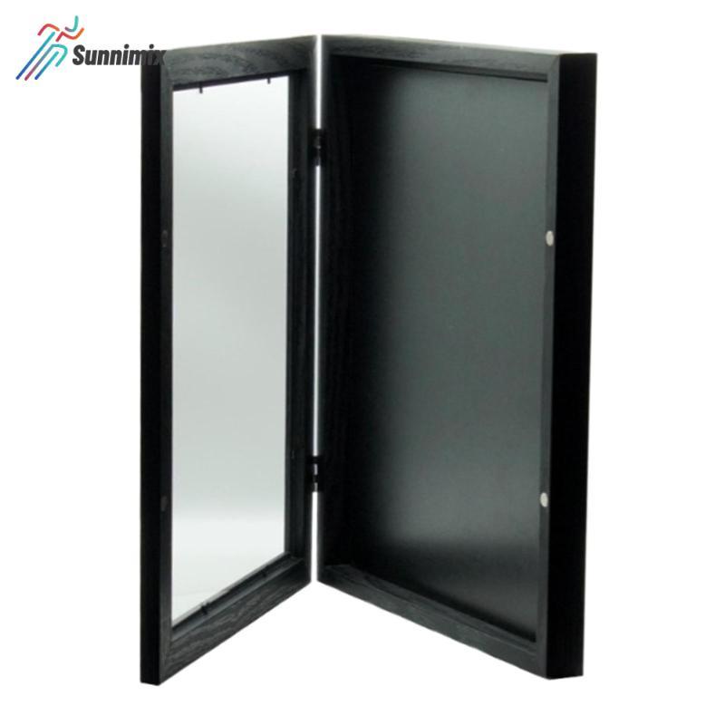 Jersey Khung Màn Hình Ốp Lưng Bảo Vệ Bằng Gỗ Jersey Shadow Box Jersey Display Case Cho Khúc Côn Cầu 