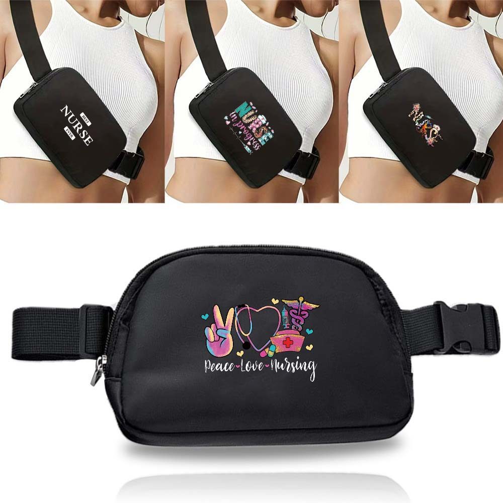 Nurse's Day Gift lulu waist bag Dust-proof pocket Convenient to carry Fashionable waist bag nurse se