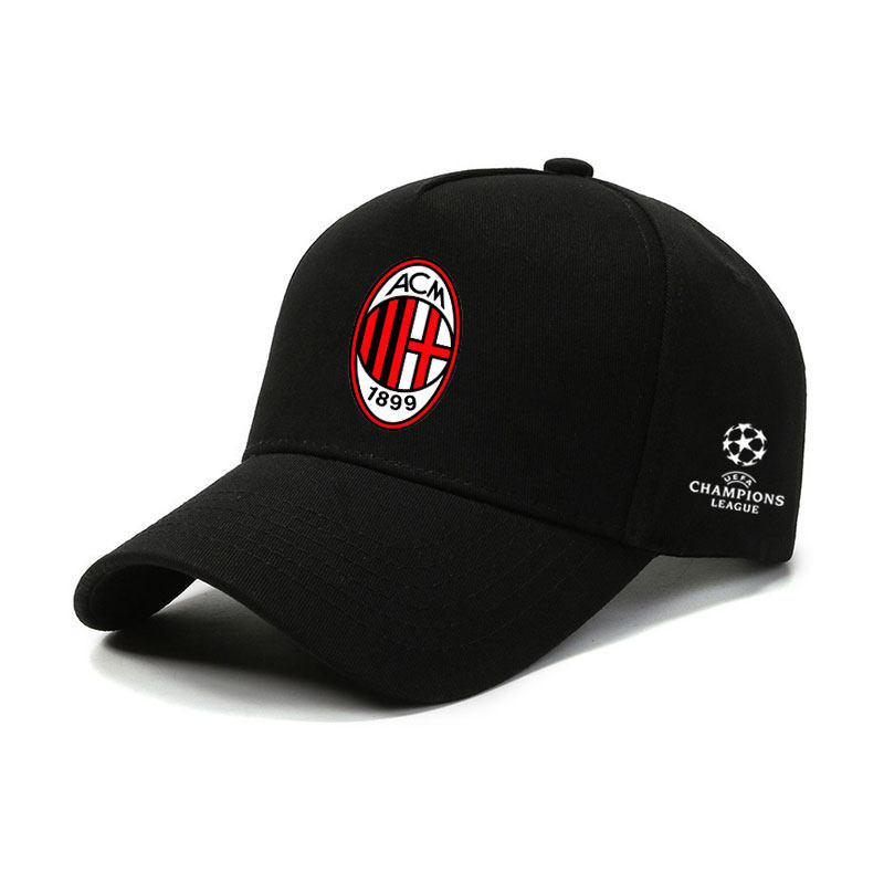 Serie A, Champions League, AC Milan, Inter Milan, Rome, Juventus, tấm che nắng thể thao bóng đá, mũ 