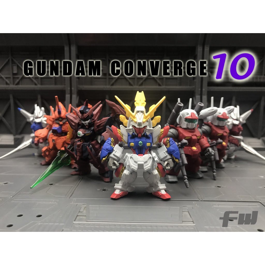 Bandai GUNDAM FW Box Trứng GUNDAM CONVERGE Bom thứ mười Nhiều kiểu Hàng có sẵn