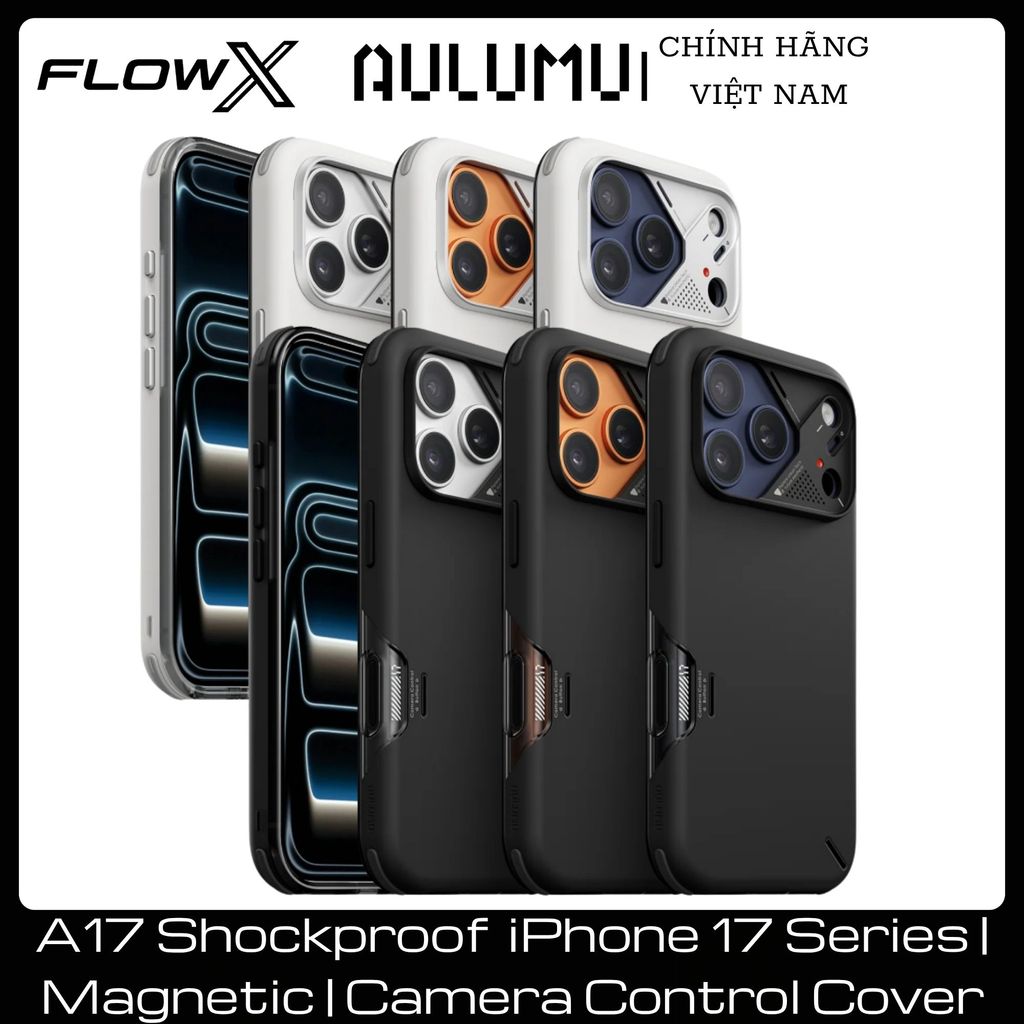 Ốp Lưng Aulumu A17 Shockproof - iP17 Pro