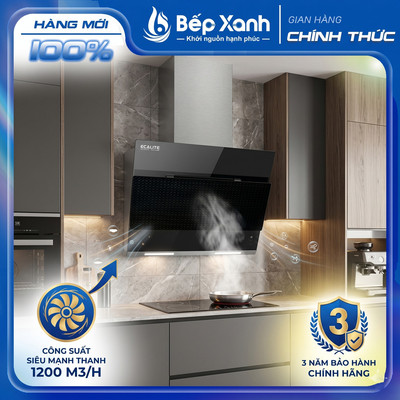 [CHÍNH HÃNG] Máy Hút Mùi Kính Vát D-Smart Ecalite EHD-700VB - Bảo Hành 3 Năm