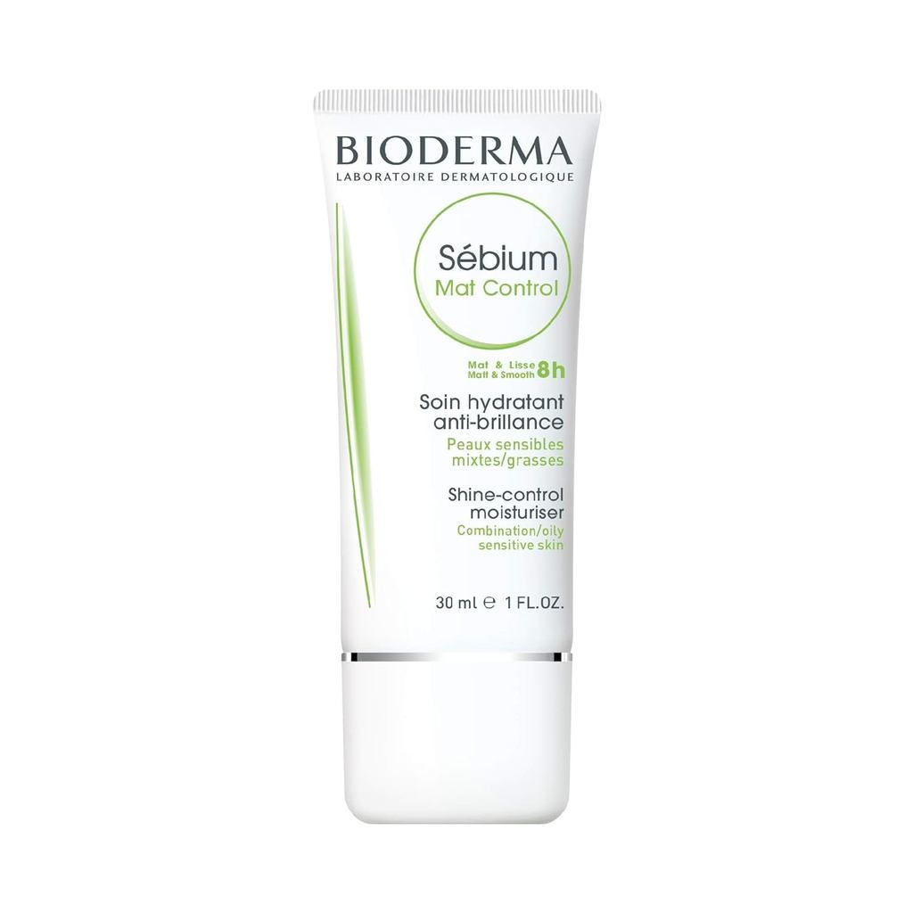 Kem kiểm soát thảm Bioderma Sé Bium, Dưỡng ẩm mờ hàng ngày Thích hợp cho da hỗn hợp, 1 Ounce lỏng