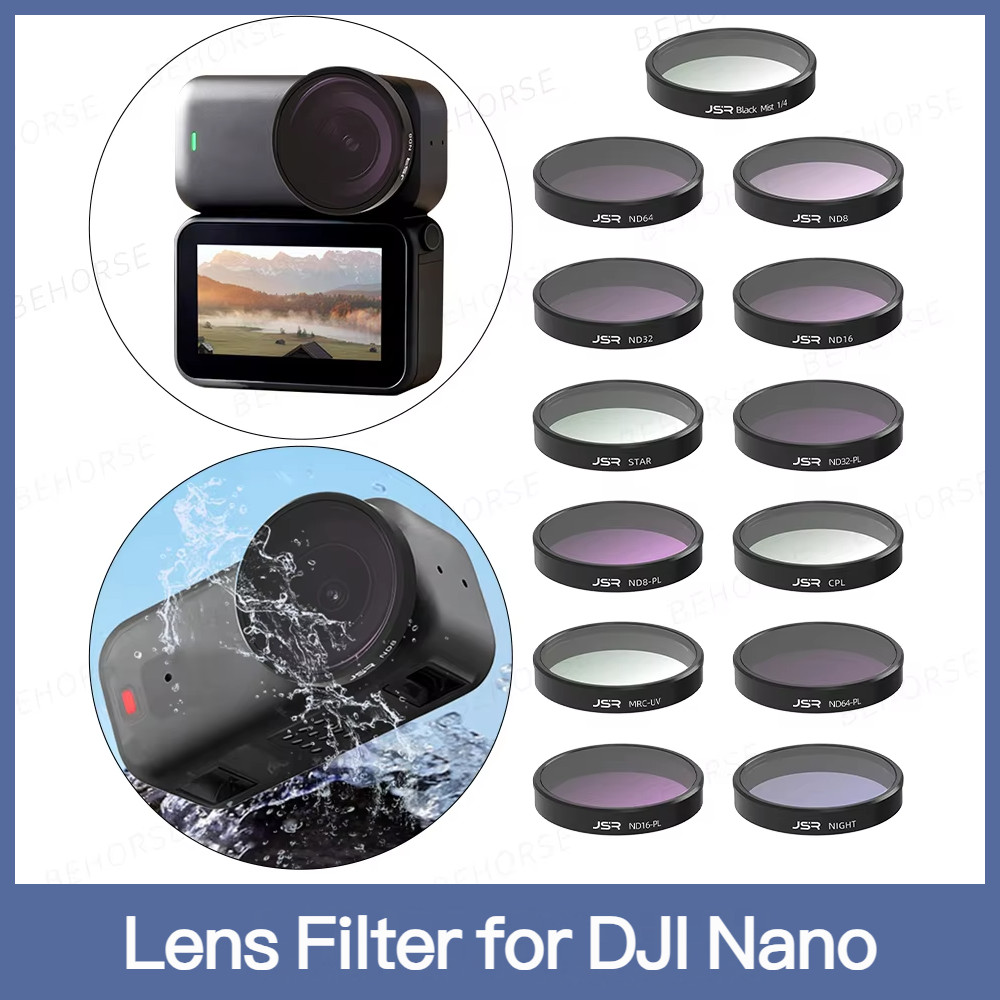 Bộ Lọc Ống Kính Cho DJI Osmo Nano UV CPL ND 8 16 32 64 Bộ Lọc Ống Kính Kính Quang Học Cho DJI Osmo N