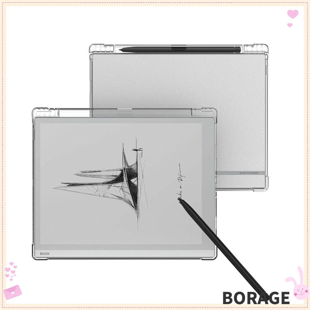 Máy tính bảng mực BORAG E, Vỏ đọc sách điện tử chống sốc, Vỏ bảo vệ ePaper TPU siêu mỏng trong suốt 