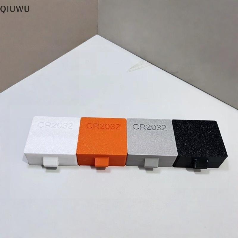 QIUWU 1 Cái CR2450 / LR44 Nút Hộp Bảo Quản Pin Sắp Xếp 10 / 20 Lưới CR2032 Nút Hộp Bảo Quản Pin.