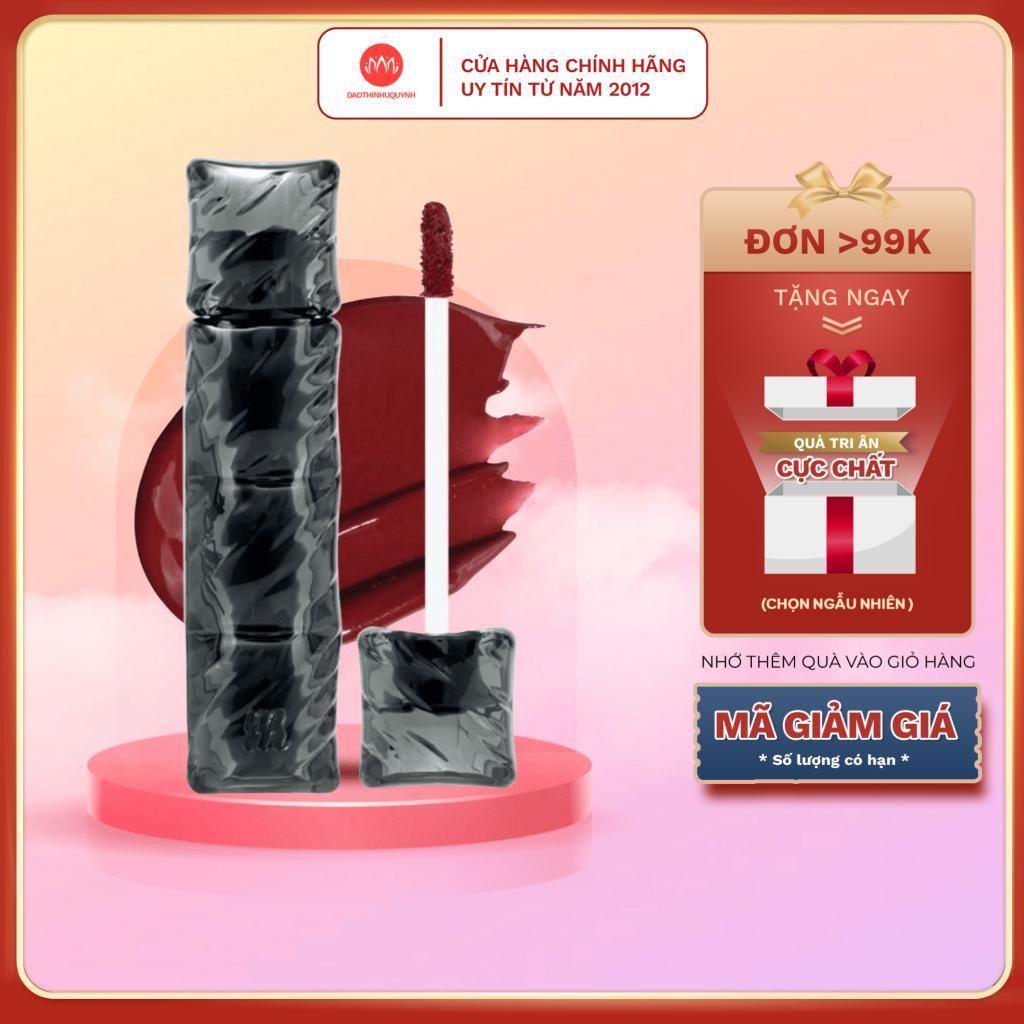 [ NEW V6 PUFFER ] Son kem lì Merzy The First Velvet Tint Lip #V6 Firenze Negroni chính hãng cao cấp