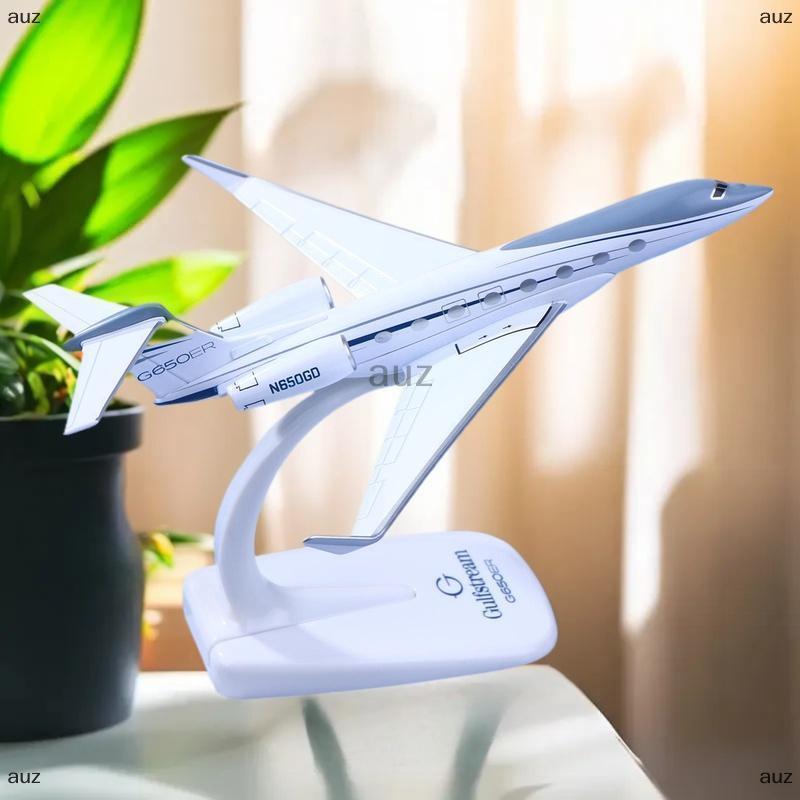 [auz] 1PCS Gulfstream G650 Aircraft Diecast 1/200 Scale Airplane Model Planes G650ER Airplane Model 