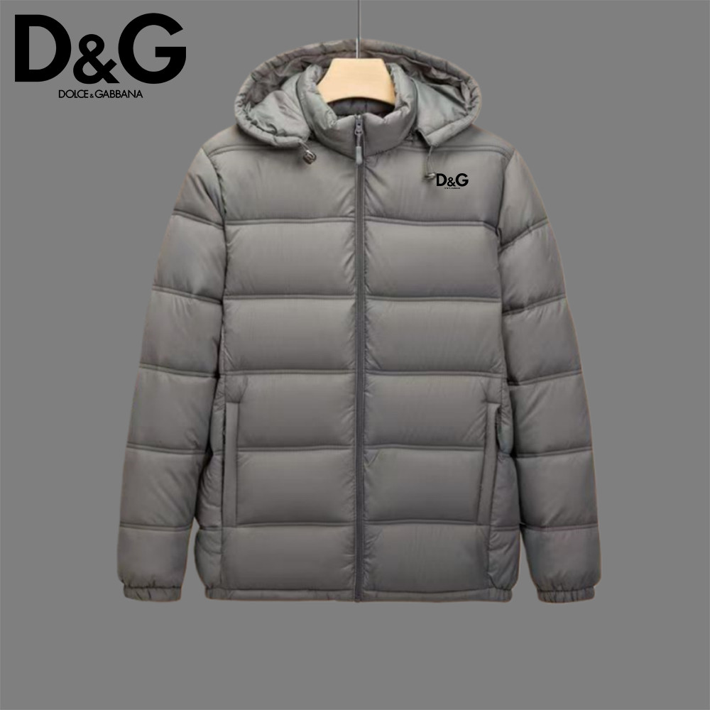 Dolce & Gabbana Áo khoác thu đông mới 2025, chất liệu cotton chống gió, thời trang công sở và đi xe 