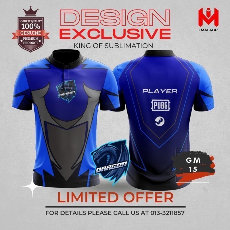 2025 Free Add Name Gaming Jersey Gm Tshirt Microfiber Jersey Phiên bản giới hạn