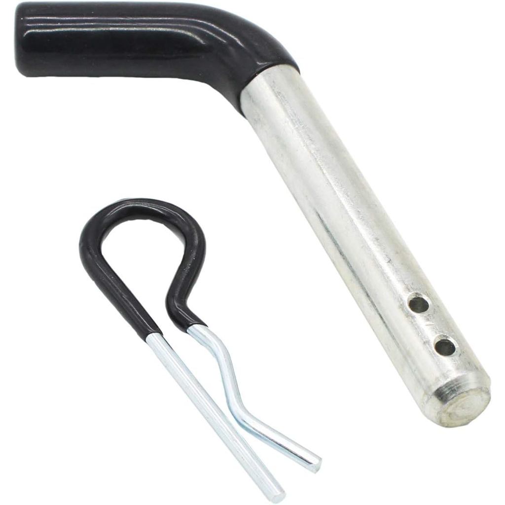 X-Haibei Trailer Kéo Hitch Pin Và Kẹp Đường Kính 1 / 2 inch Phù Hợp Với Lớp I Và II Hitches, 1 Gói