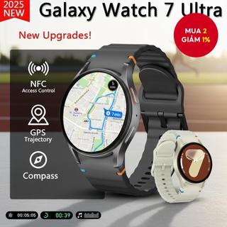   Đồng hồ thông minh Galaxy 2025 Smart Watch 7 Ultra GPS Nam Nữ Thể thao Định hướng Nhịp tim Cuộc gọi BT Màn hình AMOLED HD 