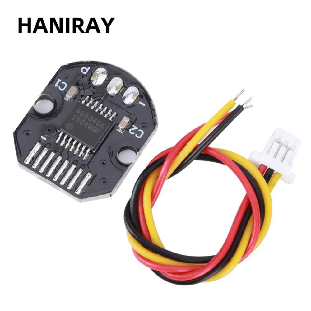 Bộ mã hóa từ tính HANIRAY, Giao diện PWM SPI Cảm biến góc kỹ thuật số 14 Bit, Vị trí lập trình AS504