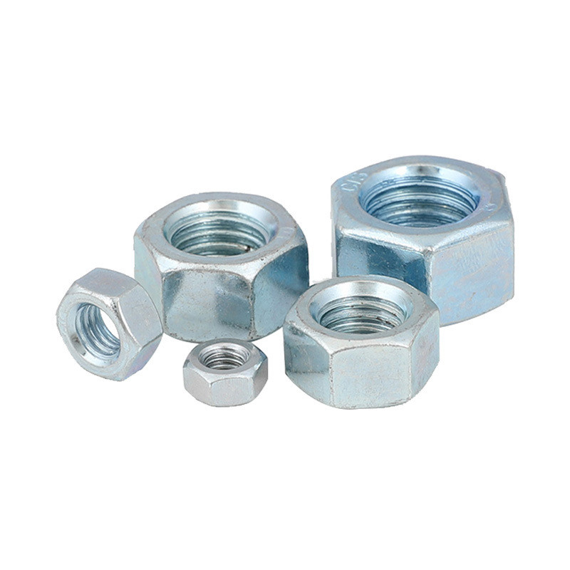 Tùy chỉnh lớp 8 GB6170 Màu xanh trắng mạ kẽm Đai ốc mạ kẽm Mũ vít m6 / 8 / 10 / 12 Plus hkkgik1229