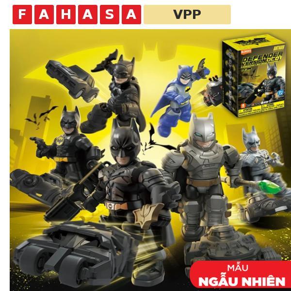Hộp Mù Lắp Ráp Mô Hình DC - DV01 - Batman Legendary Assemble - Blokees 75701