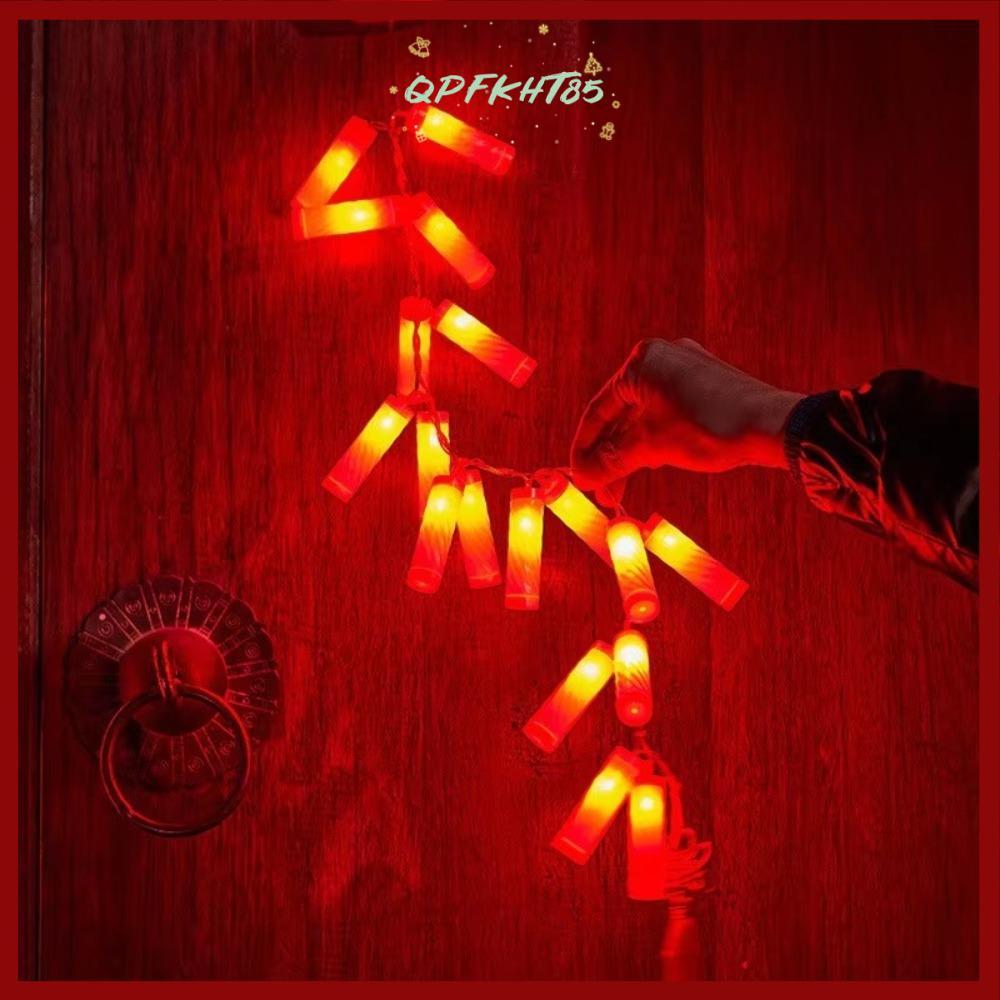 QPFKHT85 Pháo hoa năm Trung Quốc, có âm thanh Đèn pháo điện tử LED 110 / 140, Đèn pháo điện tử Led M