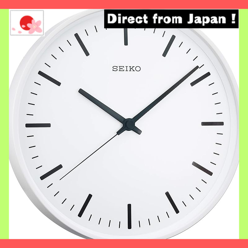 【Japan Original】
Seiko Clock Wall and Desk Quartz Alarm Clock with Smartphone Time Adjustment