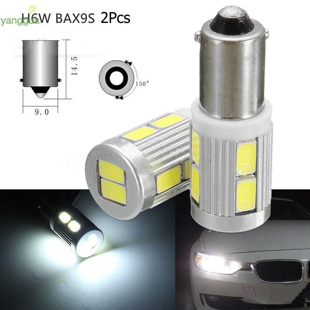 YANGGUA 2 Chiếc BAX9S H6W 10 Bóng Đèn SMD Đèn LED Tự Động Cho Xe BMW 3 Series F30 F31