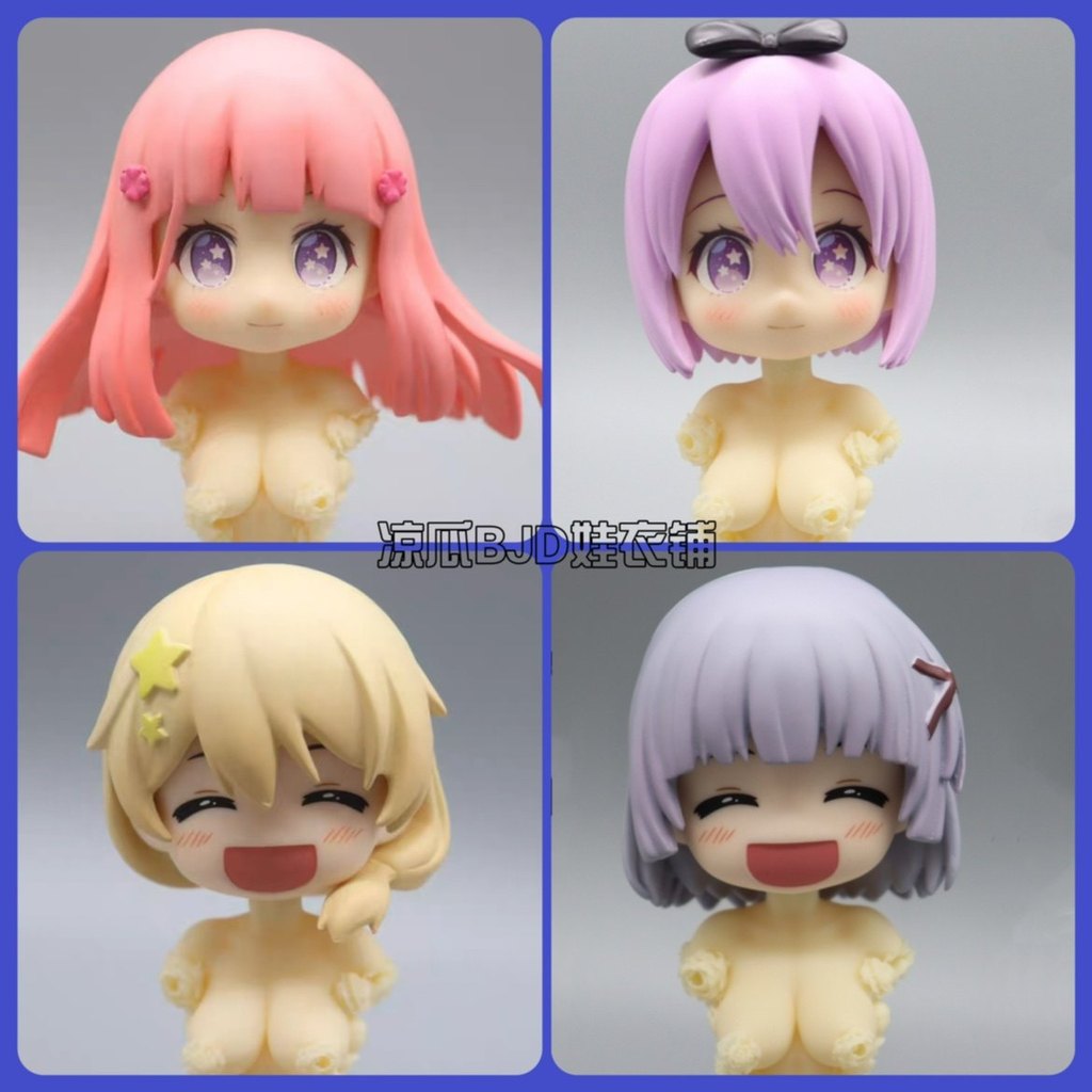 Ob11 Baby Head GSC Nendoroid với Mặt Trang Điểm GSC Tóc Đa Năng Có Thể Tháo Rời Đầu Vỏ GSc Với Trang