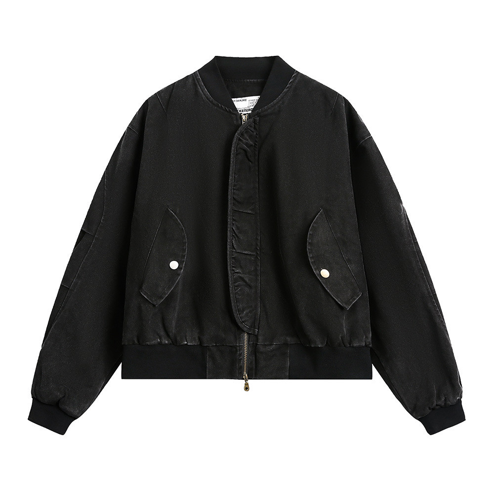 Áo Khoác Bomber Canvas Vintage | BLEG Canvas Bomber Jacket | 3T Streetwear