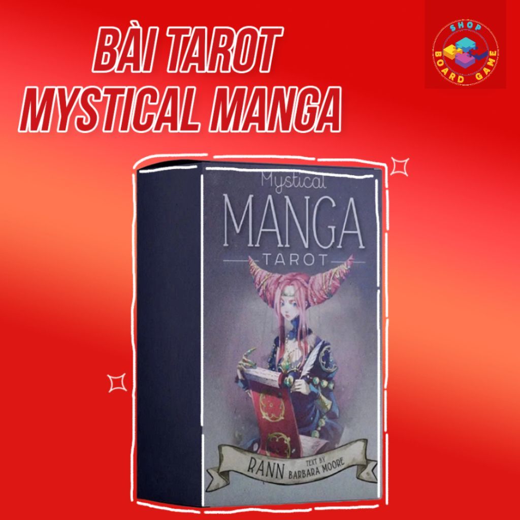 Bài Tarot Mystical Manga Việt Hóa Bộ bài tarot bói toán 78 lá