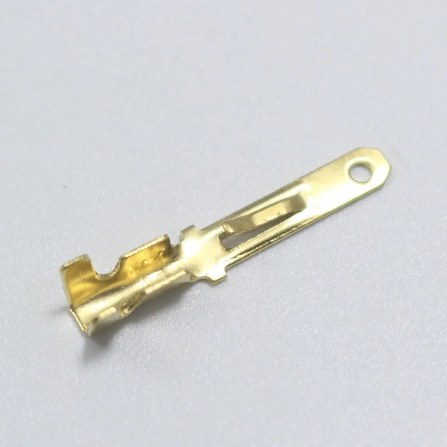 Túi 100 Đầu Cos Đực 2.8mm Đồng Mạ Cos Ghim Bấm Dây Điện Dẫn Điện Tốt