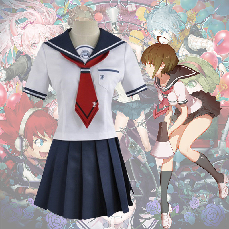 Đồng phục Mimokun JK cosplay Danganronpa mới, váy thủy thủ anime
