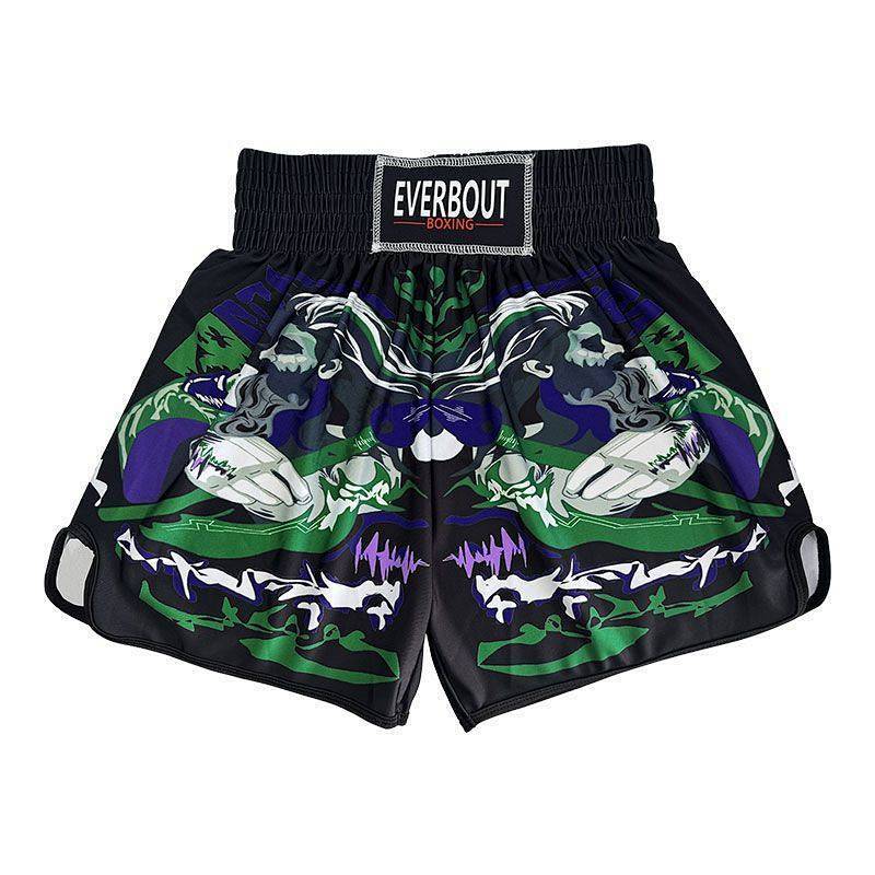 2026 Sanda Shorts Men's and Women's Fitness Combat Fighting MMA Muay Thai Shorts Professional Quick-