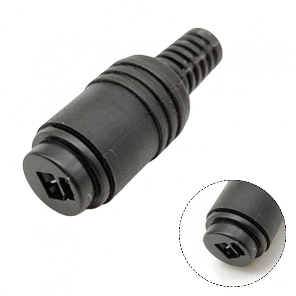 [COD] HiFi Speaker Plug Cable Audio Connector 2 Pin DIN 10000 1000 Plugging Life Black