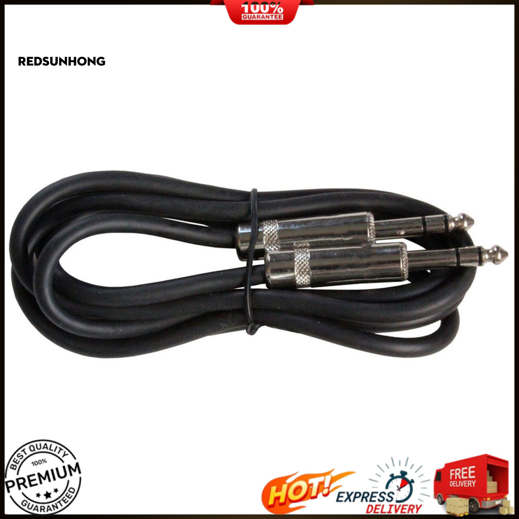 RH.B 3ft TRS Stereo 1 / 4inch đến 63mm Balanced Pro Audio Male to Male 16AWG Dây cáp