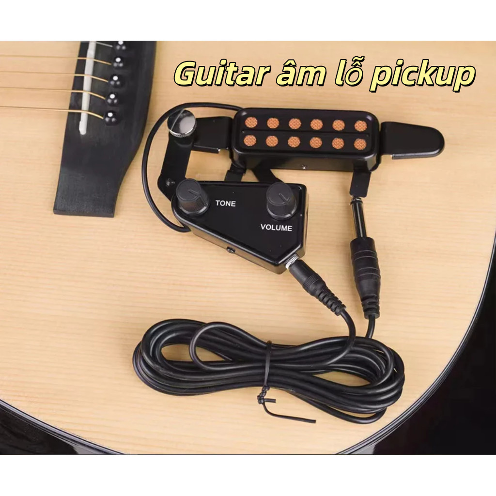 《sst》guitar pickup nhạc cụ âm thanh clip pickup ballad guitar điều chỉnh thu gỗ guitar pickup