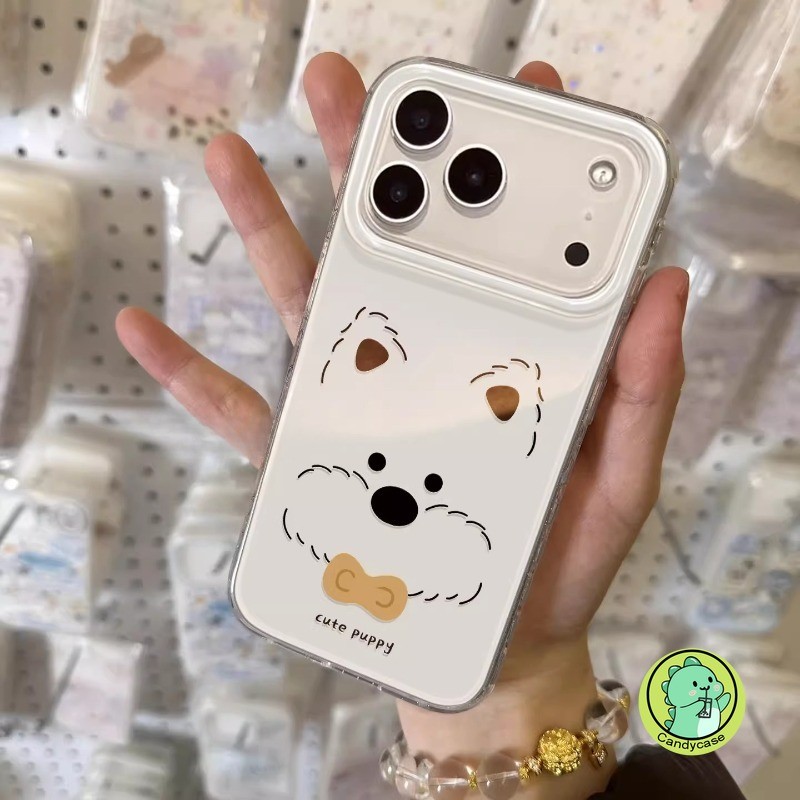 Ốp Điện Thoại Chó Con Dễ Thương Cho Realme 8 7 6 5 2 Pro 8s 8i 7i 6s 6i 5s 5i C25 C25s C25Y C21Y C20