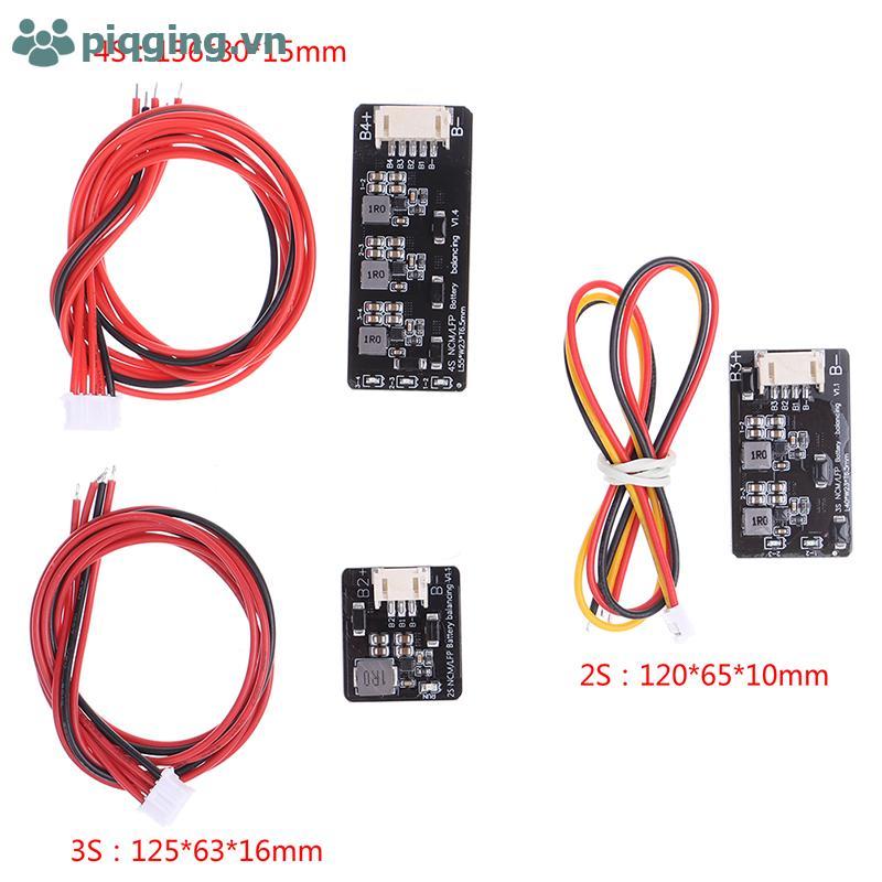 Piqging BMS 2S 3S 4S 1.2A Bảng cân bằng hoạt động Lifepo4 Mô-đun cân bằng pin Li-ion VN