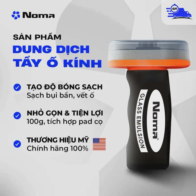 NOMA 911- Dung dịch tẩy ố kính hn hn