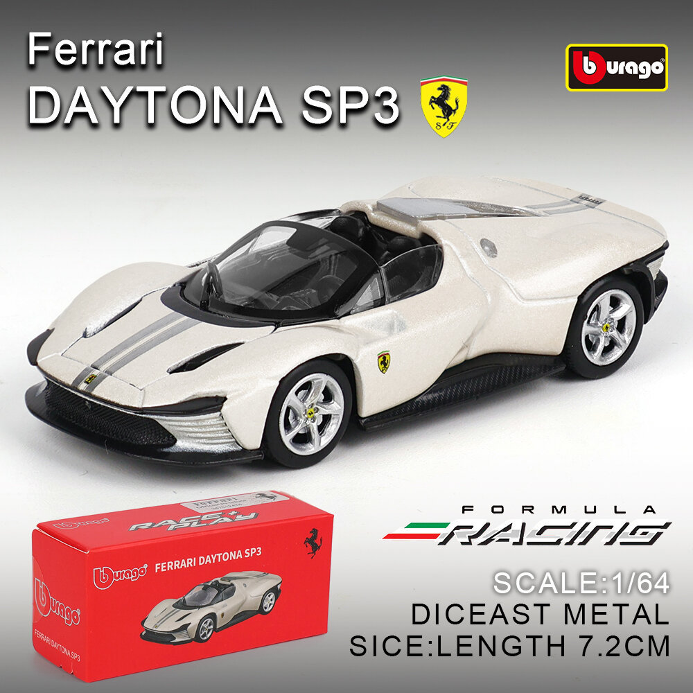 Bburago 1: 64 chính hãng Ferrari SP3 SP1 458 ENZO F40 F12TDF SF90 dòng xe mô hình trẻ em Giáng sinh 