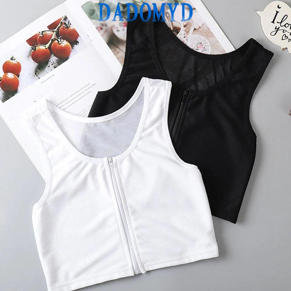 DADOMYD Ngực Shaper, Trans Lesbian Flat Vest Áo Ngực, Quần Lót Bền Corset Đồng Tính Nữ Tomboy Ngực C
