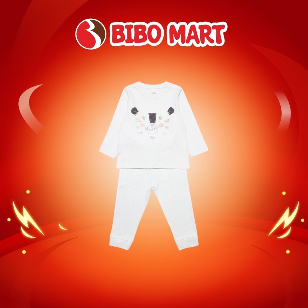 Bộ Cài Vai Dài Tay Bibo's Hổ Xanh 9M - Bibo Mart