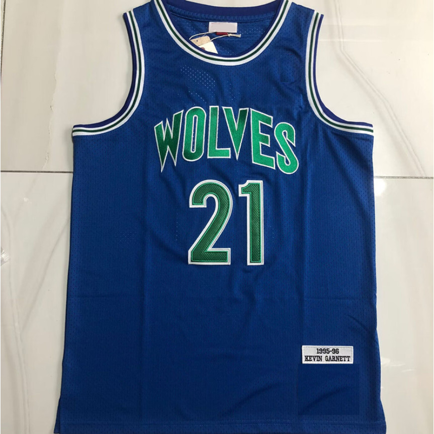 Áo bóng rổ thêu đầy đủ Garnett Edwards James Doncic