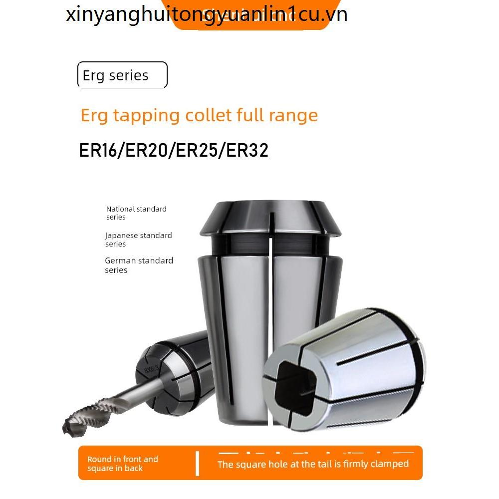 ERG Tap Chuck TER32 Lỗ vuông ER Chuck Chuck Tap Chuck đặc biệt Chuck Tap ER Collet Guode Tiêu chuẩn 