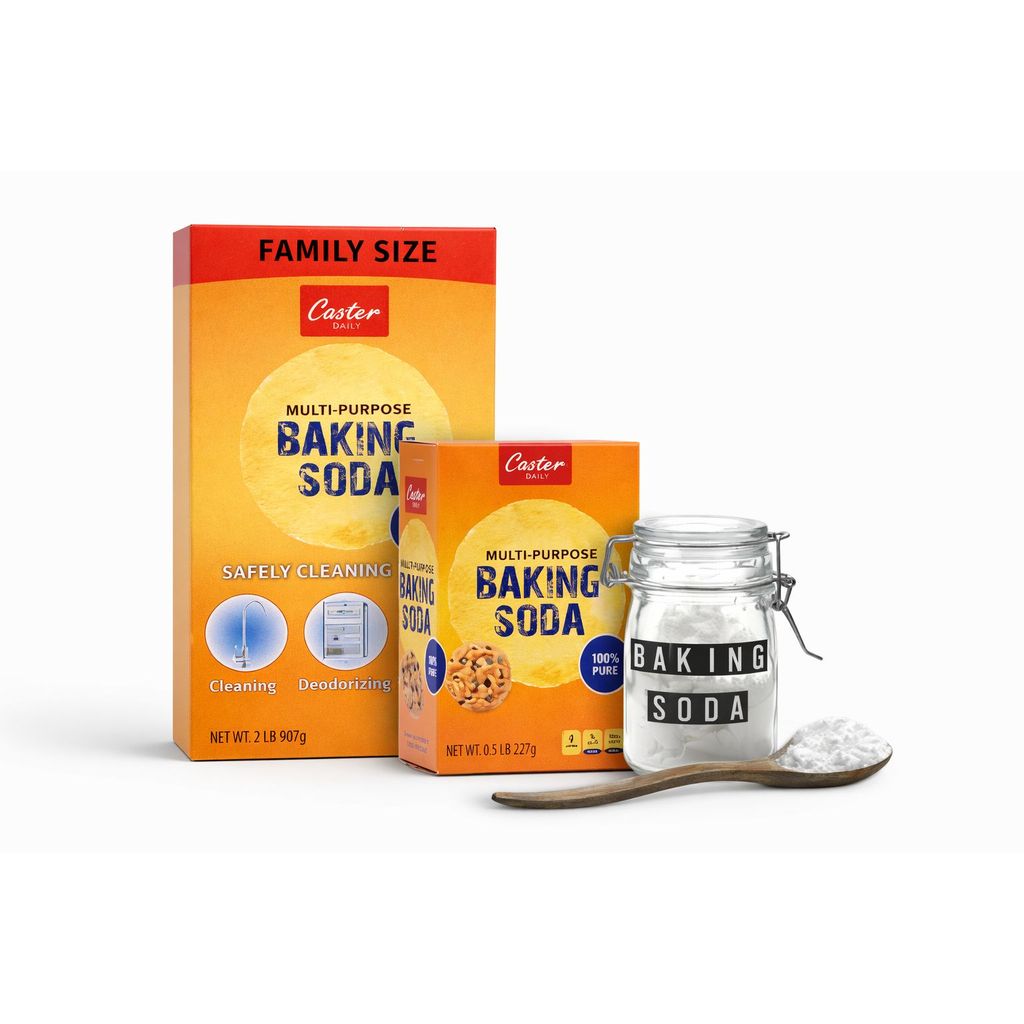 Bột Baking Soda Thực Phẩm Caster Daily Giúp Bánh Nở Mềm Xốp